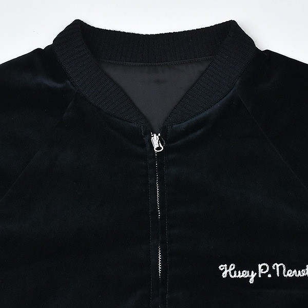 HIGH!STANDARD �ϥ������������ BLACK PANTHER VELOUR SOUVENIR JACKET �֥�å��ѥ󥵡� �٥��� �����٥˥� ���㥱�å� 1018101 ��󥺡�����̵����