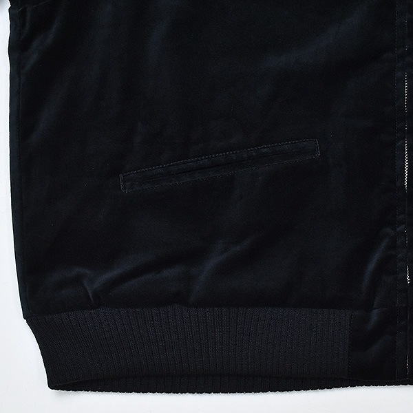 HIGH!STANDARD �ϥ������������ BLACK PANTHER VELOUR SOUVENIR JACKET �֥�å��ѥ󥵡� �٥��� �����٥˥� ���㥱�å� 1018101 ��󥺡�����̵����
