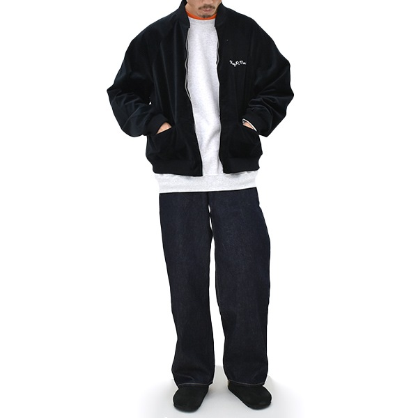 HIGH!STANDARD �ϥ������������ BLACK PANTHER VELOUR SOUVENIR JACKET �֥�å��ѥ󥵡� �٥��� �����٥˥� ���㥱�å� 1018101 ��󥺡�����̵����