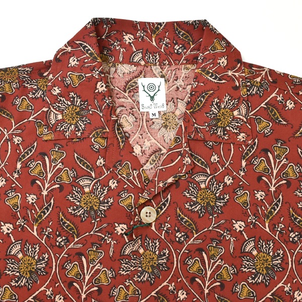 ��26SS��South2 West8 �������ġ��������ȥ����� ���Хʥ���� �Хƥ��å��ץ��� Cabana Shirt -Batik Printed- SX696������̵���ۡڥ���å��ݥ��Ȳġ�