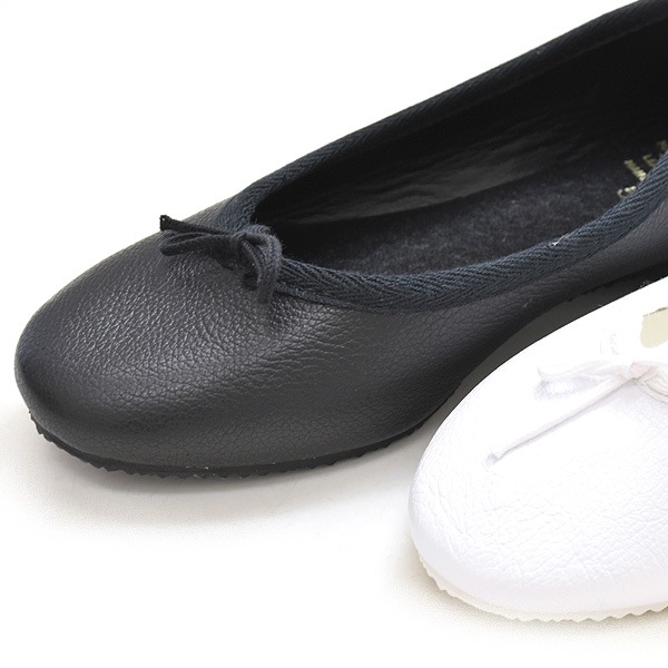 CROWN ���饦�� "BOW BALLET" �ܥ��Х쥨 BLACK WHITE �ե�åȥ��塼�� ��ܥ� ��ǥ�����������̵����