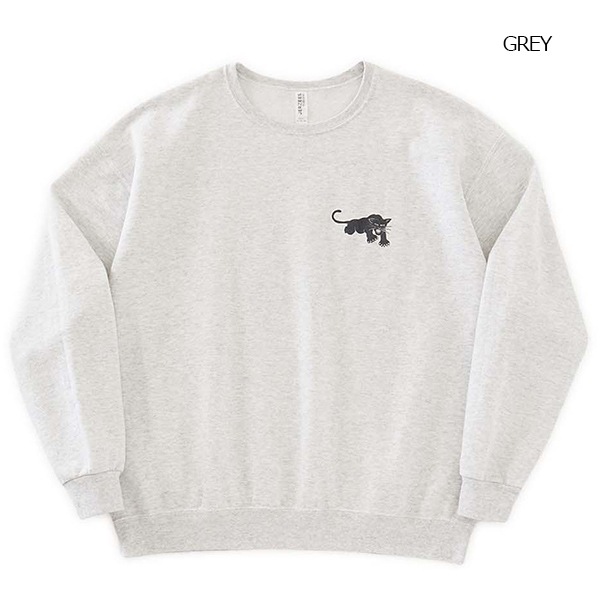 HIGH!STANDARD �ϥ������������ BLACK PANTHER SOUVENIR SWEAT SHIRT �֥�å��ѥ󥵡� �����٥˥� �������åȥ���� 1018102 ��󥺡�����̵����