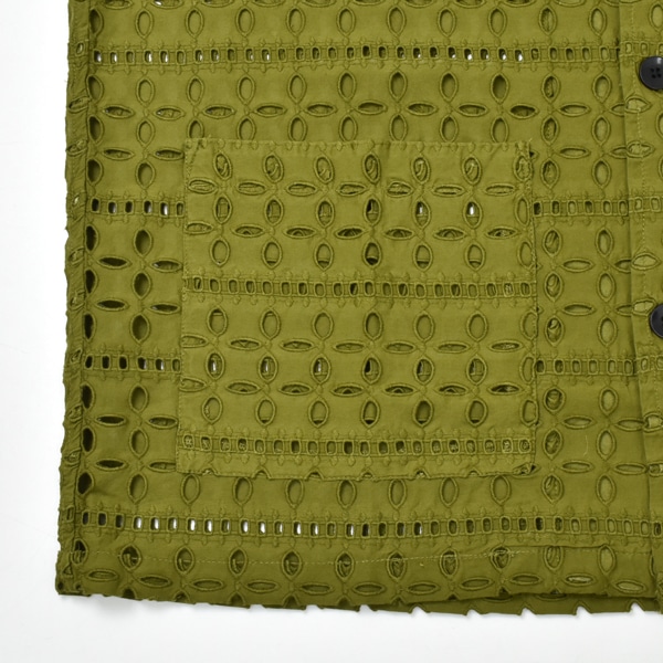 ��26SS��South2 West8 �������ġ��������ȥ����� ���Хʥ���� ���åȥ���ɽ� Cabana Shirt -Cutwork Embroidery- SX701������̵���ۡڥ���å��ݥ��Ȳġ�