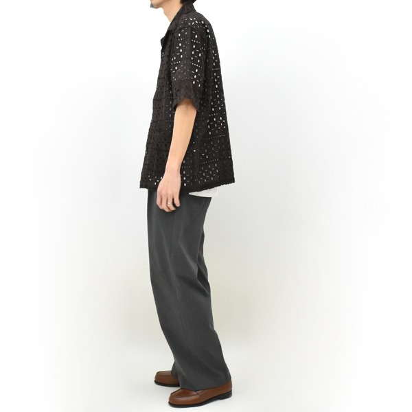 ��26SS��South2 West8 �������ġ��������ȥ����� ���Хʥ���� ���åȥ���ɽ� Cabana Shirt -Cutwork Embroidery- SX701������̵���ۡڥ���å��ݥ��Ȳġ�