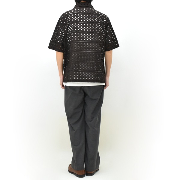 ��26SS��South2 West8 �������ġ��������ȥ����� ���Хʥ���� ���åȥ���ɽ� Cabana Shirt -Cutwork Embroidery- SX701������̵���ۡڥ���å��ݥ��Ȳġ�