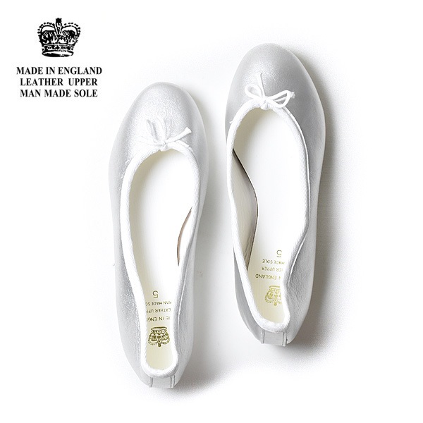 CROWN ���饦�� "BOW BALLET" �ܥ��Х쥨 SILVER ����С� �쥶�� ��ܥ� �ե�åȥ��塼�� ��ǥ�����������̵����