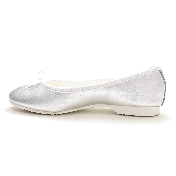 CROWN ���饦�� "BOW BALLET" �ܥ��Х쥨 SILVER ����С� �쥶�� ��ܥ� �ե�åȥ��塼�� ��ǥ�����������̵����
