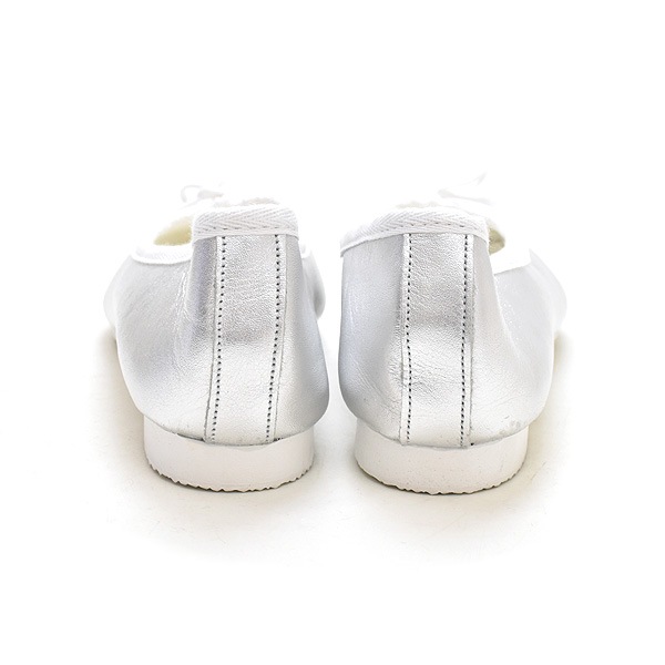 CROWN ���饦�� "BOW BALLET" �ܥ��Х쥨 SILVER ����С� �쥶�� ��ܥ� �ե�åȥ��塼�� ��ǥ�����������̵����