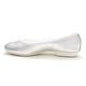 CROWN ���饦�� "BOW BALLET" �ܥ��Х쥨 SILVER ����С� �쥶�� ��ܥ� �ե�åȥ��塼�� ��ǥ�����������̵����
