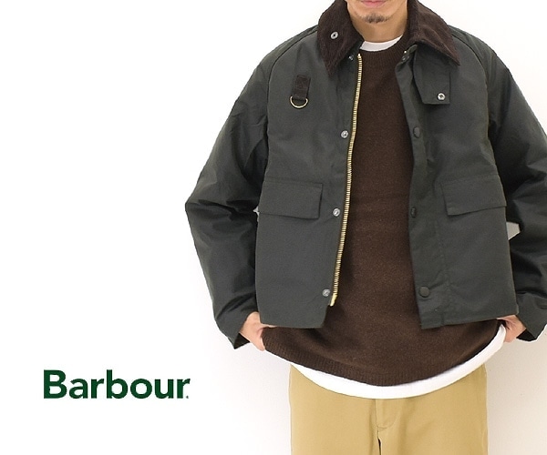 ��24AW��Barbour �Х֥��� "SPEY" ���ڥ� ���硼�Ⱦ� ������ɥ��㥱�å� ��� ��ǥ����� ��˥��å��� MWX1212������̵����