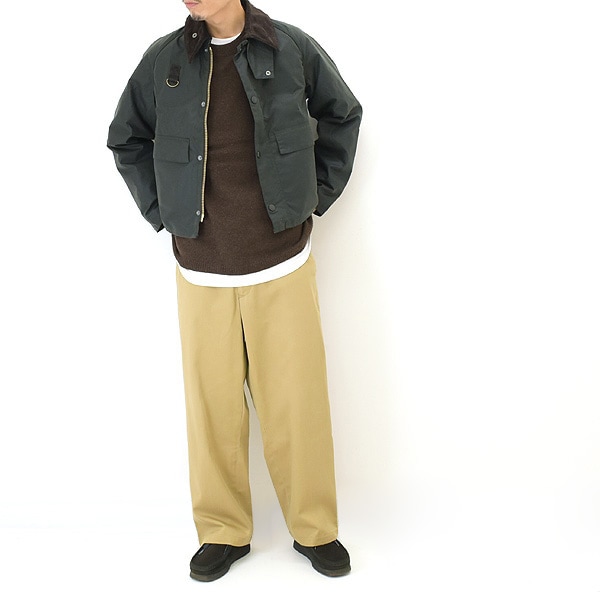 ��24AW��Barbour �Х֥��� "SPEY" ���ڥ� ���硼�Ⱦ� ������ɥ��㥱�å� ��� ��ǥ����� ��˥��å��� MWX1212������̵����