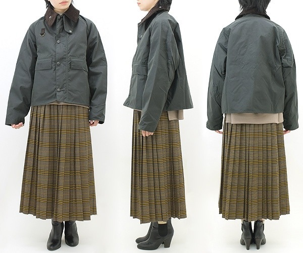 ��24AW��Barbour �Х֥��� "SPEY" ���ڥ� ���硼�Ⱦ� ������ɥ��㥱�å� ��� ��ǥ����� ��˥��å��� MWX1212������̵����