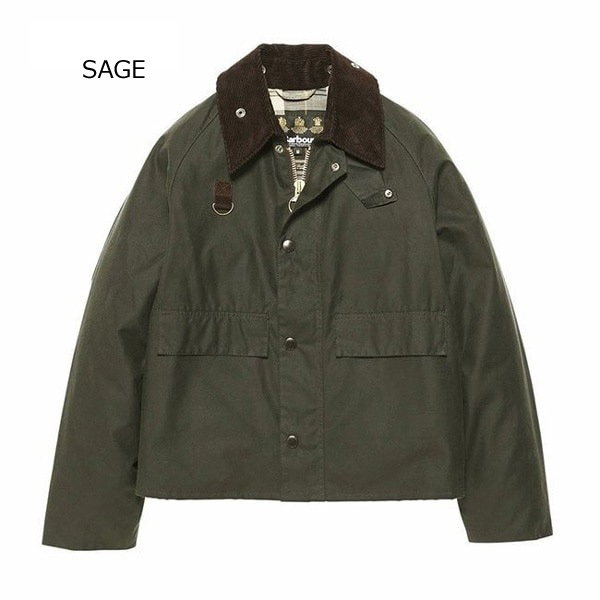 ��24AW��Barbour �Х֥��� "SPEY" ���ڥ� ���硼�Ⱦ� ������ɥ��㥱�å� ��� ��ǥ����� ��˥��å��� MWX1212������̵����