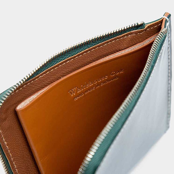 �ۥ磻�ȥϥ������å��� Whitehouse Cox 2022 �ۥ�ǡ��饤�� 2�ȡ��󥫥顼 ����ॸ�å׺��� SLIM ZIP WALLET S3068������̵����