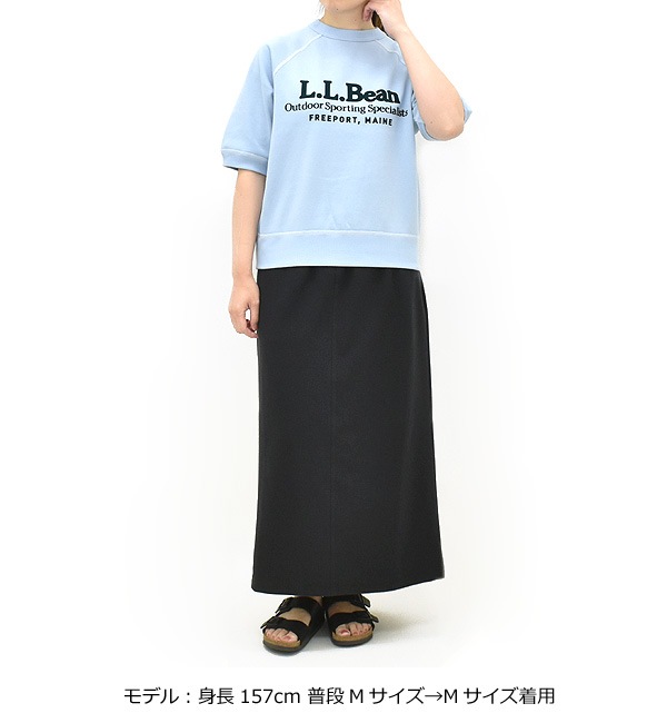 L.L.Bean Japan Edition ���륨��ӡ��� ����ѥ󥨥ǥ������ Portage Short-Sleeve Sweatshirt �ݡ��ơ������硼�ȥ��꡼�֥������åȥ���� 6275-4134 ��ǥ�����