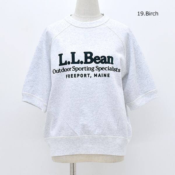L.L.Bean Japan Edition ���륨��ӡ��� ����ѥ󥨥ǥ������ Portage Short-Sleeve Sweatshirt �ݡ��ơ������硼�ȥ��꡼�֥������åȥ���� 6275-4134 ��ǥ�����