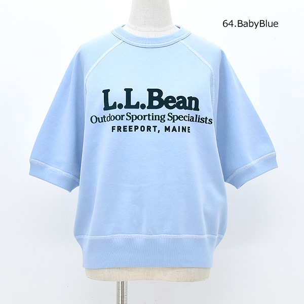 L.L.Bean Japan Edition ���륨��ӡ��� ����ѥ󥨥ǥ������ Portage Short-Sleeve Sweatshirt �ݡ��ơ������硼�ȥ��꡼�֥������åȥ���� 6275-4134 ��ǥ�����
