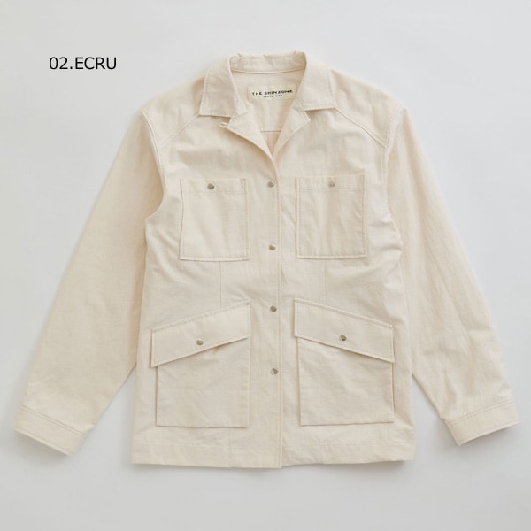 ��25SS��THE SHINZONE ���󥾡��� SAFARI SHIRT ���ե��ꥷ��� 25SMSBL10������̵����