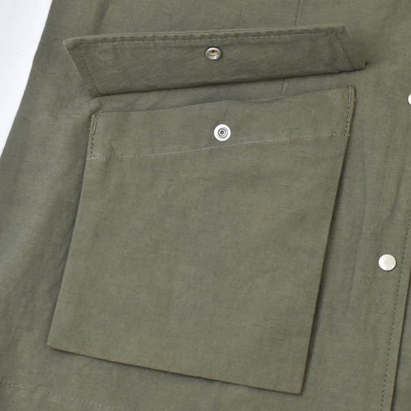 ��25SS��THE SHINZONE ���󥾡��� SAFARI SHIRT ���ե��ꥷ��� 25SMSBL10������̵����