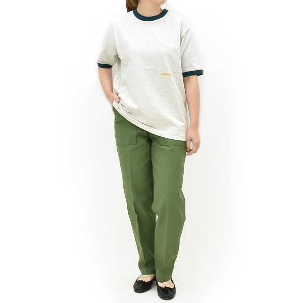 L.L.Bean Japan Edition ���륨��ӡ��� ����ѥ󥨥ǥ������ Morrill Short-Sleeve Ringer Tee ���륷�硼�ȥ��꡼�֥�󥬡��ƥ� Ⱦµ T����� 6275-4142 ��ǥ�����