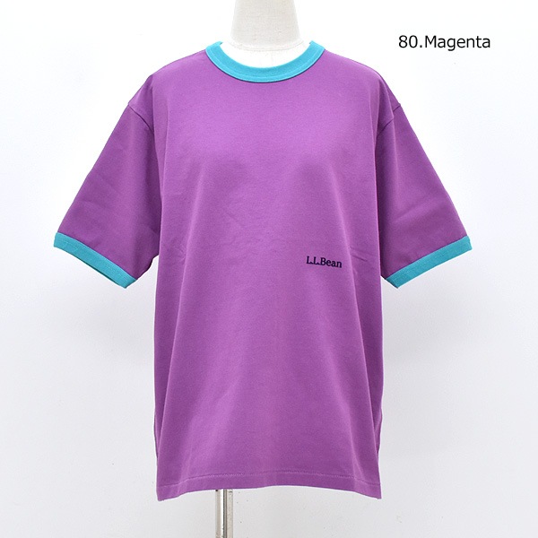 L.L.Bean Japan Edition ���륨��ӡ��� ����ѥ󥨥ǥ������ Morrill Short-Sleeve Ringer Tee ���륷�硼�ȥ��꡼�֥�󥬡��ƥ� Ⱦµ T����� 6275-4142 ��ǥ�����