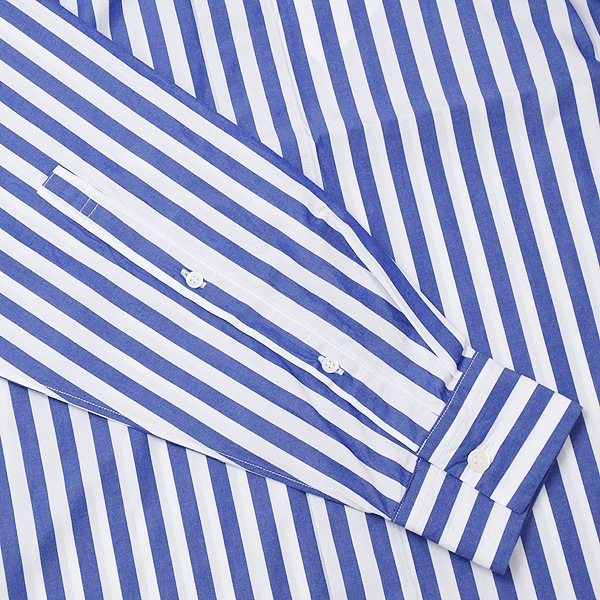 :colon  1in-Pleats Long shirt -Blue Stripes- 1ץ꡼ 󥰥 ȥ饤 CSH-1-23S2̵