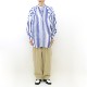 :colon  1in-Pleats Long shirt -Blue Stripes- 1ץ꡼ 󥰥 ȥ饤 CSH-1-23S2̵