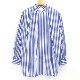 :colon  1in-Pleats Long shirt -Blue Stripes- 1ץ꡼ 󥰥 ȥ饤 CSH-1-23S2̵