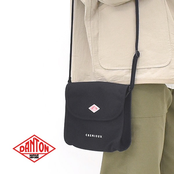 DANTON CORDURA CANVAS SHOULDER BAG〈CREMIEUX〉