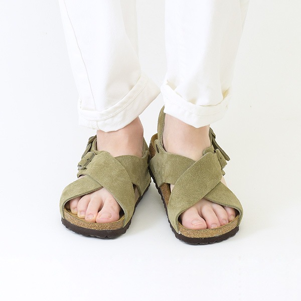 BIRKENSTOCK ӥ륱󥷥ȥå "TULUM 2 VL" Taupe ȥ 2 ɥ쥶 Хå եȥեåȥ٥å 1024110 ǥ̵