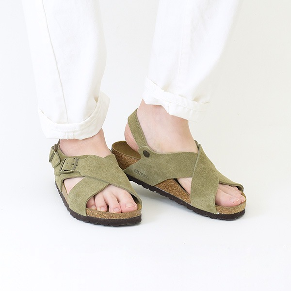 BIRKENSTOCK ӥ륱󥷥ȥå "TULUM 2 VL" Taupe ȥ 2 ɥ쥶 Хå եȥեåȥ٥å 1024110 ǥ̵