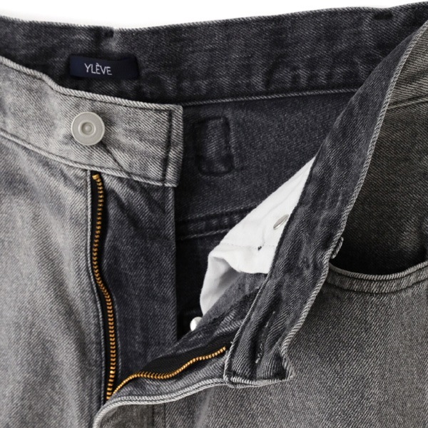 YLEVE 졼 ϥȥ磻ɥǥ˥ѥ 13.5oz DENIM HIGH WAIST WIDE FADE 168-4240032̵