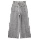YLEVE 졼 ϥȥ磻ɥǥ˥ѥ 13.5oz DENIM HIGH WAIST WIDE FADE 168-4240032̵