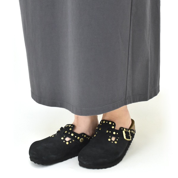 ��26SS��BIRKENSTOCK �ӥ륱�󥷥�ȥå� BOSTON RIVET �ܥ��ȥ� ��٥å� �ʥ��� 1030491 ��ǥ����� ��� ��˥��å���������̵����
