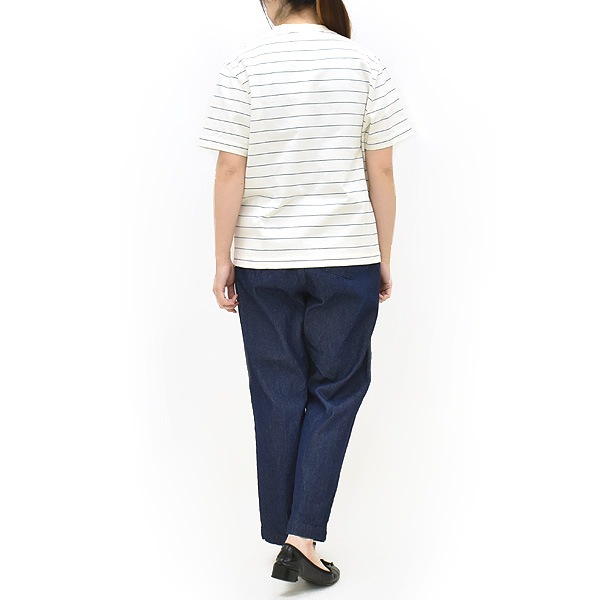L.L.Bean Japan Edition ���륨��ӡ��� ����ѥ󥨥ǥ������ Union Short-Sleeve Striped Tee ��˥��󥷥硼�ȥ��꡼�֥��ȥ饤�ץƥ� ȾµT����� 6275-4136 ��ǥ�����