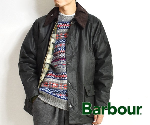 Barbour �Х֥��� "BEDALE" WAXED COTTON MWX0018 ������ɥ��㥱�å� �ӥǥ���