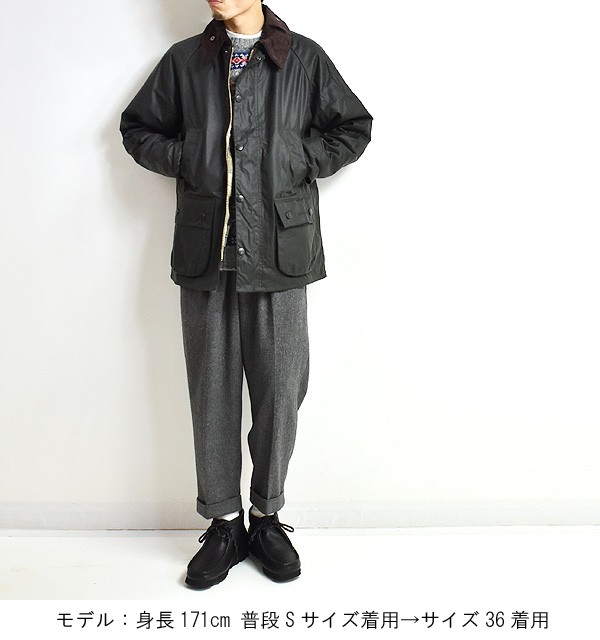 Barbour �Х֥��� "BEDALE" WAXED COTTON MWX0018 ������ɥ��㥱�å� �ӥǥ���