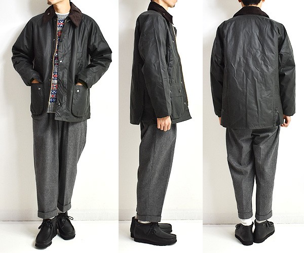 Barbour �Х֥��� "BEDALE" WAXED COTTON MWX0018 ������ɥ��㥱�å� �ӥǥ���