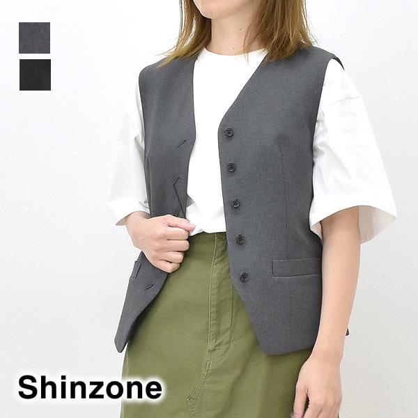 24MID-SUMMERTHE SHINZONE 󥾡 饤顼 ٥ CHRYSLER GILET 24MMSJK02̵