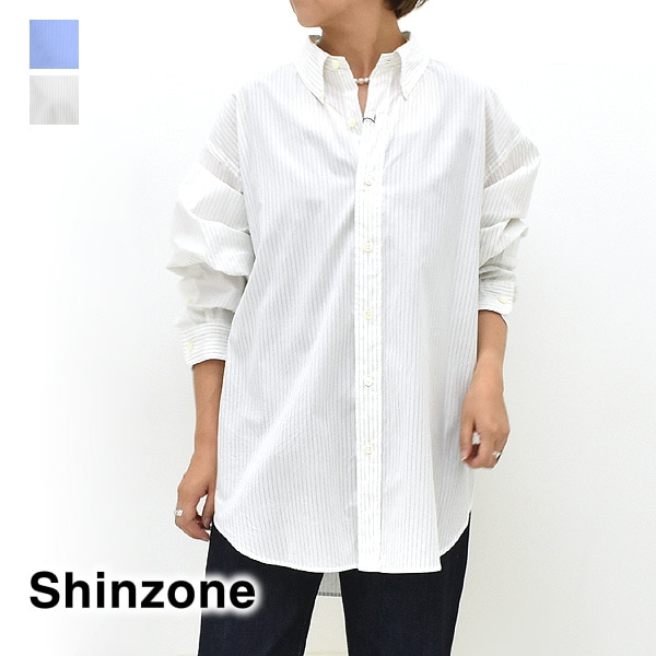 24AW】シンゾーン THE SHINZONE ストライプダディシャツ STRIPED