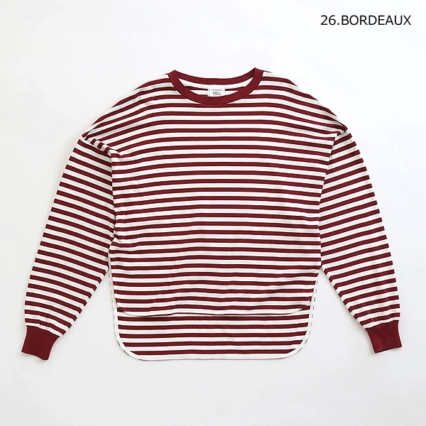 THE SHINZONE ���󥾡��� FRENCH STRIPED LONG SLEEVE TEE �ե������ȥ饤�ץ��󥰥��꡼��T����� �ܡ����� 25SMSCU04 ��ǥ�����������̵����
