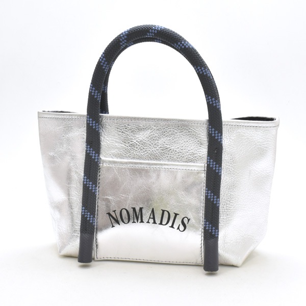��25AW��NOMADIS �Υޥǥ��� �쥶���ߥ˥ȡ��ȥХå� "JOY/���祤" 25AW-N209 SILVER ��ǥ�����������̵����