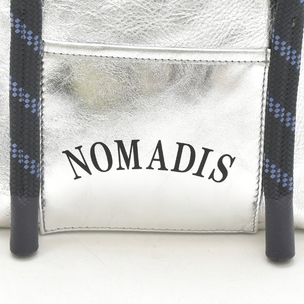 ��25AW��NOMADIS �Υޥǥ��� �쥶���ߥ˥ȡ��ȥХå� "JOY/���祤" 25AW-N209 SILVER ��ǥ�����������̵����