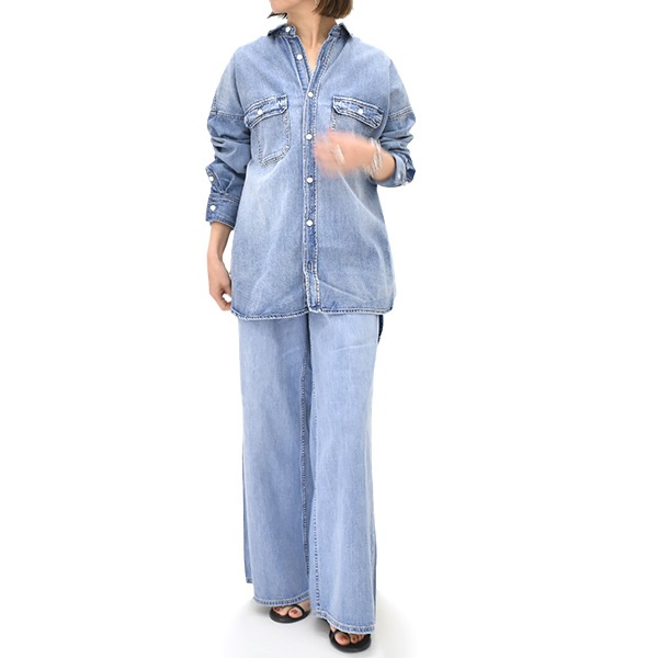 RED CARD ��åɥ����� "Relaxy Shirt" �饤�ȥ��󥹥ӥå��ǥ˥�������� 78W580R011tu ��ǥ�����������̵����