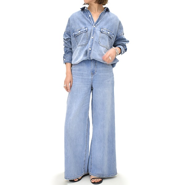 RED CARD ��åɥ����� "Relaxy Shirt" �饤�ȥ��󥹥ӥå��ǥ˥�������� 78W580R011tu ��ǥ�����������̵����