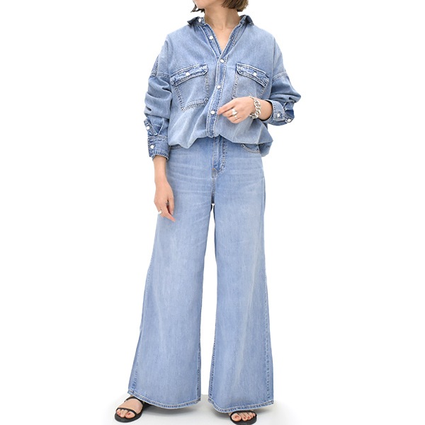 RED CARD ��åɥ����� "Relaxy Shirt" �饤�ȥ��󥹥ӥå��ǥ˥�������� 78W580R011tu ��ǥ�����������̵����