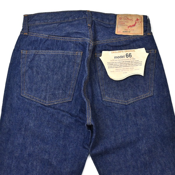 orSlow ���������� 66��ǥ� ����������ɥǥ˥�ѥ�� MODEL 66 STANDARD DENIM PANTS ONE WASH 01-1056-81 24AW�������ʥ������̵����