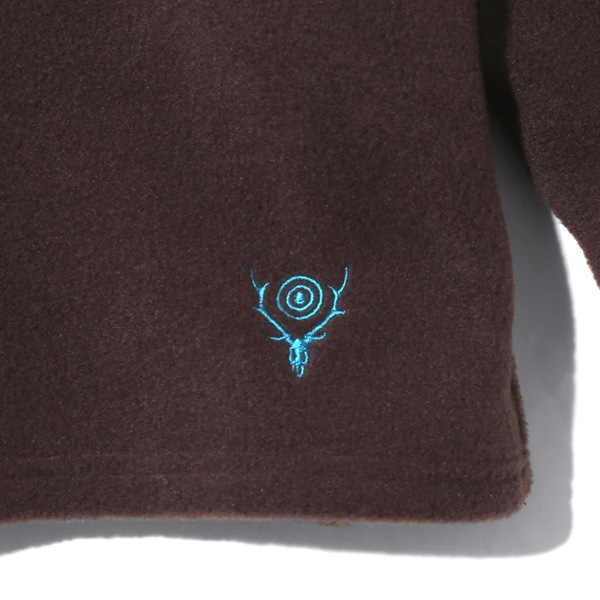 South2 West8 �������ġ��������ȥ����� Half Zipped Shirt -Poly Fleece- �ե꡼���ϡ��ե��åץץ륪���С� RW641 ��󥺡�����̵����