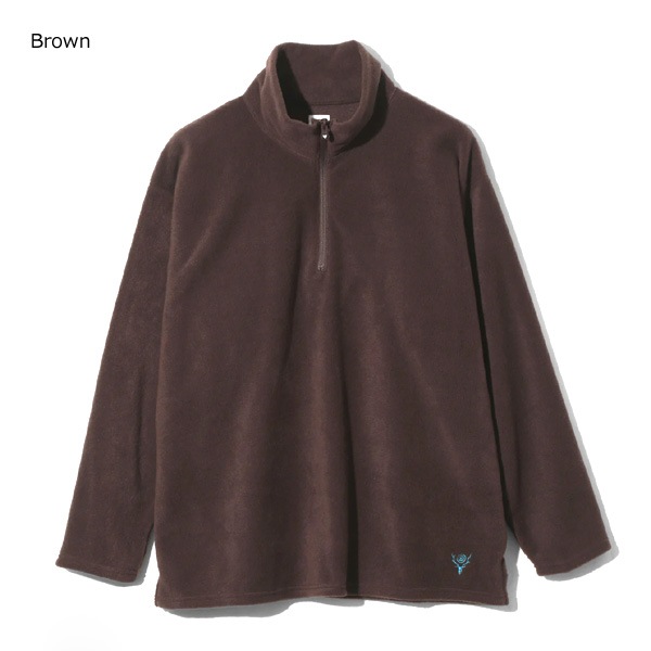South2 West8 �������ġ��������ȥ����� Half Zipped Shirt -Poly Fleece- �ե꡼���ϡ��ե��åץץ륪���С� RW641 ��󥺡�����̵����