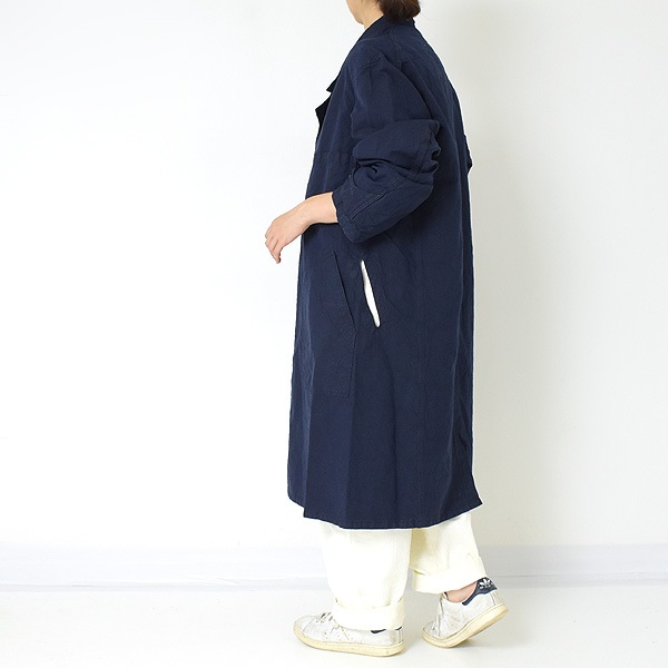 21AWOUTIL ƥ "MANTEAU PUPILLN" INDIGO åȥͥ OV-T003̵